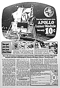 1969 Toy Apollo Lunar Module Ad L@@k