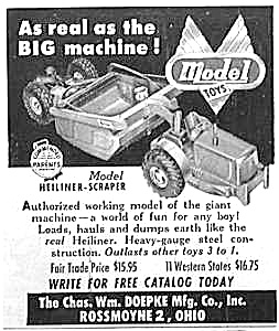 1953 Doepke Construction Toy Ad