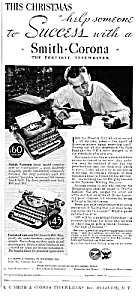 1933 Smith-corona Typewriter Magazine Ad