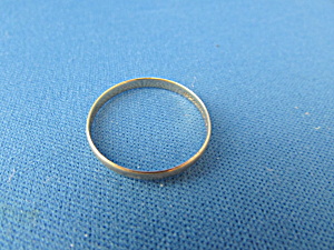 Vintage 14k Male Artcarved Wedding Ring
