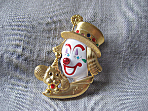 Danecraft Clown Pin