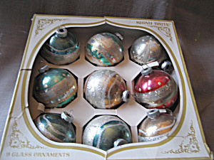 Box Of Glass Ornaments