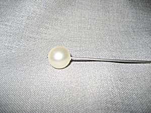 Large Pearl Hat Pin