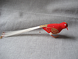 Very Old Christmas Bird Ornament