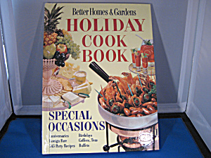 Better Homes & Garden Holiday Cookbook
