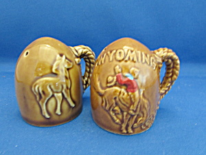 Wyoming Salt And Pepper Shakers