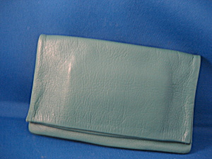 Women's Green Leather Billfold