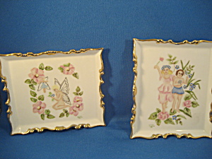 Two Hand Painted Porcelain Pictures