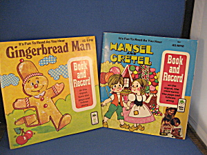 Hansel And Gretel And Gingerbread Man Book And Record