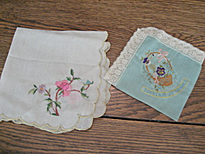 Two Silk Handkerchiefs