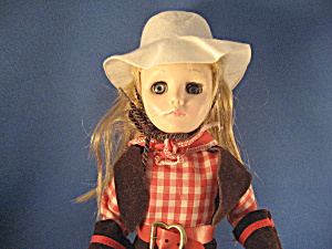 Effanbee Girl Cowboy Doll