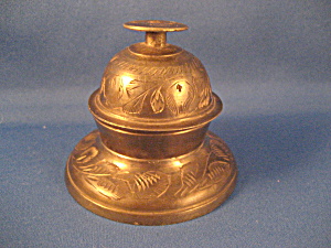 Brass Elephant Claw Bell With Stand