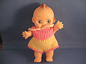 Cupie Doll With Crocheted Outfit