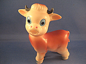 Squeakily Baby Cow Toy