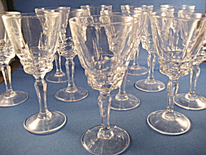 Twelve D'arques Cristal D Arques Liquor Glasses