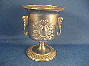Silver Chrome Miniature Trophy From Occupied Japan