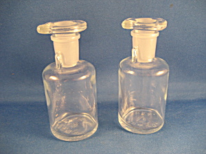 Old Drip Drop Laboratory Bottles
