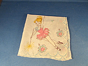 Pretty Ballerina Handkerchief