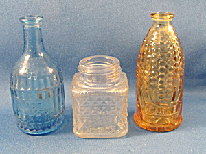 Three Miniature Bottles