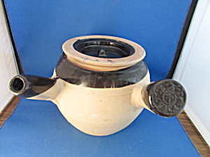 1900 Asian Crock Clay Tea Pot