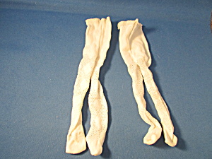 Doll White Design Pantyhose