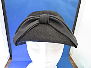 Black Wool Betmar Hat