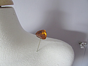 Very Old Topaz Stone Hat Pin