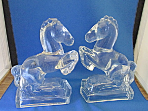 Glass Horse Book End