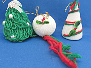Seven Yarn Ornaments