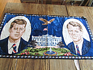 J F Kennedy And Robert Kennedy Tapestry
