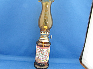 Old World Map Miniature Oil Lamp