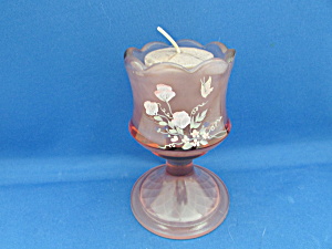 Hand Painted Candle Holder