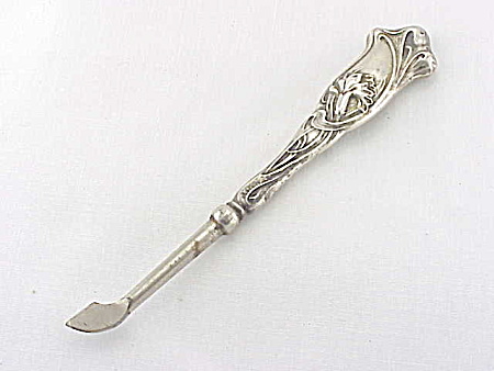 Victorian Art Nouveau Sterling Silver Manicure Tool