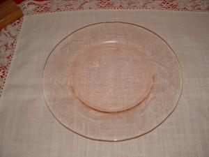 Pink Dogwood Luncheon Plate