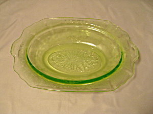 Green Princess Oval Vegetable Bowl