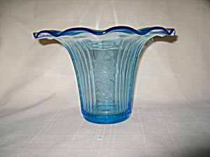 Rare Blue Mayfair Hat Sweet Pea Vase
