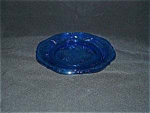 Cobalt Royal Lace Sherbet Plate