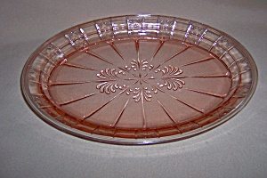 Pink Doric Oval Platter
