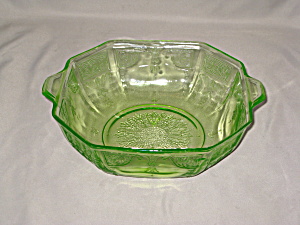 Green Princess Octagon Salad Bowl