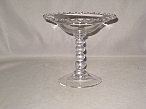 Candlewick 4 Bead Stem Compote