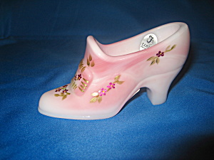 Fenton Rosalene Handpainted Shoe