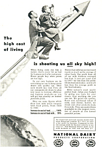 National Dairy Products High Cost Of Living Ad Ad0282
