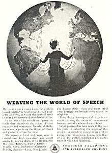 A T And T World Of Speech Ad Ad0429