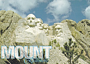 Mount Rushmore National Memorial Black Hills South Dakota Cs12956