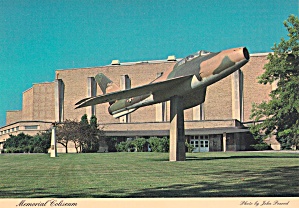 Fort Wayne Indiana Memorial Coliseum Postcard Cs1340