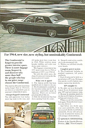 1964 Lincoln Continental 4 Door Cont016