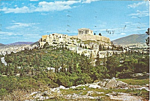 Athens Greece View Of The Acropolis Cs11057