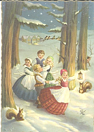German Christmas Postcard Cs11222