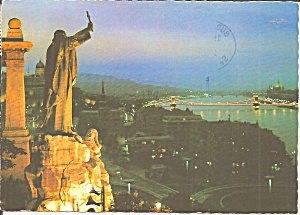 Budapest Hungary Postcard Cs11453