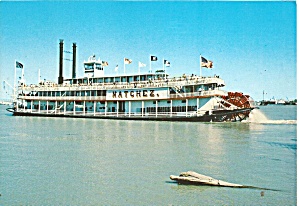 Riverboat Natchez At New Orleans Cs11793